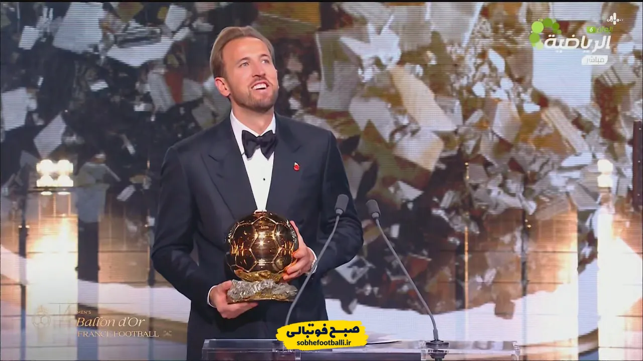 هری کین برنده توپ طلای ۲۰۲۶ شد