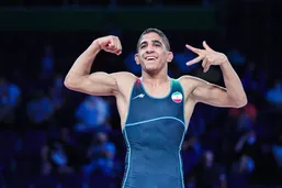 فیلم کامل کشتی رحمان عموزاد برابر حریف افغان؛ اولین گام پرقدرت عموزاد در بازی&zwnj;های همبستگی کشور&zwnj;های اسلامی