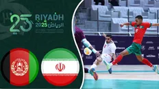 تصویر خبر خلاصه فوتسال ایران ۲ - افغانستان ۲؛ دومین تساوی پیاپی
