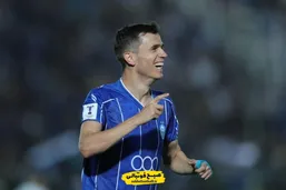 گل اول استقلال به سپاهان توسط آسانی