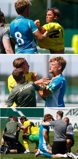 درگیری خونین در یک بازی دوستانه در انگلیس