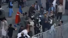 کتک زدن ورزشکاران افغانستانی توسط طالبان 