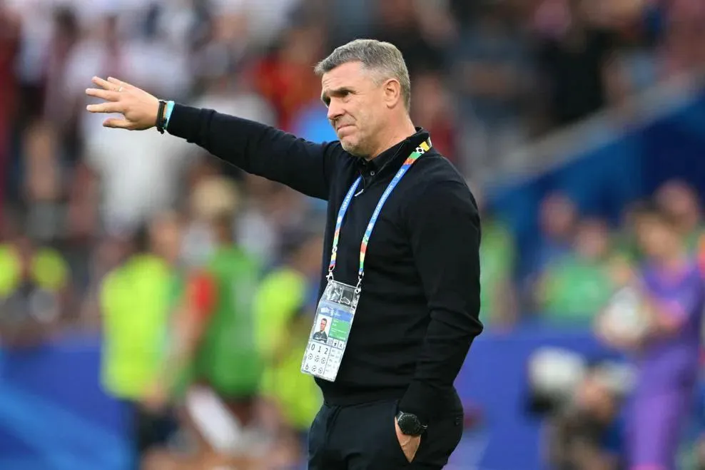 ربروف سرمربی تیم ملی اوکراین