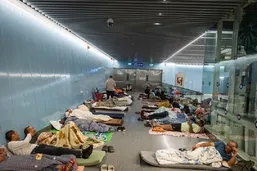 عکس | صهیونیست&zwnj;ها از ترس موشک&zwnj;های ایران در مترو می&zwnj;خوابند