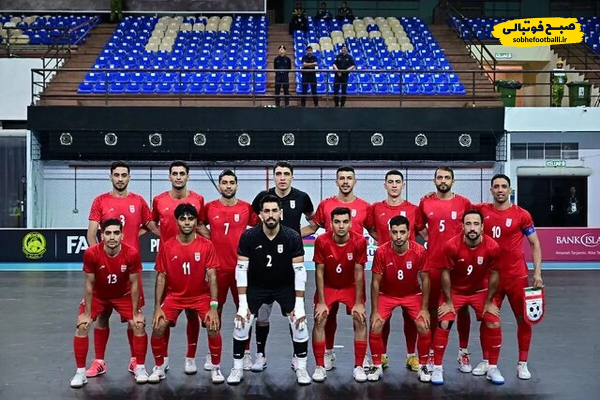 صعود مقتدرانه تیم ملی فوتسال به جام ملت&zwnj;های آسیا