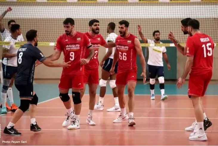  ساعت بازی تیم ملی والیبال ایران - بلژیک