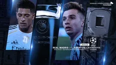 تصویر خبر ترکیب رسمی رئال مادرید و یوونتوس اعلام شد؛ تقابل کلاسیک اروپا در برنابئو