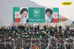 ورزشگاه تختی خرم&zwnj;آباد پیش از دیدار خیبر &ndash; استقلال پر شد