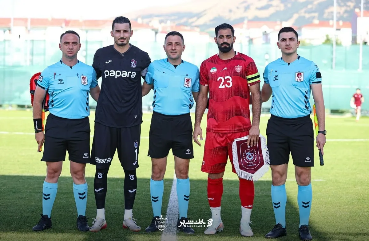 پرسپولیس صفر - ترابزون صفر تساوی بدون گل در یک بازی سخت