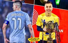 رونمایی رسمی پرسپولیس از ایگور سرگیف؛ مهاجم ازبکستانی قرارداد ۱.۵ ساله امضا کرد