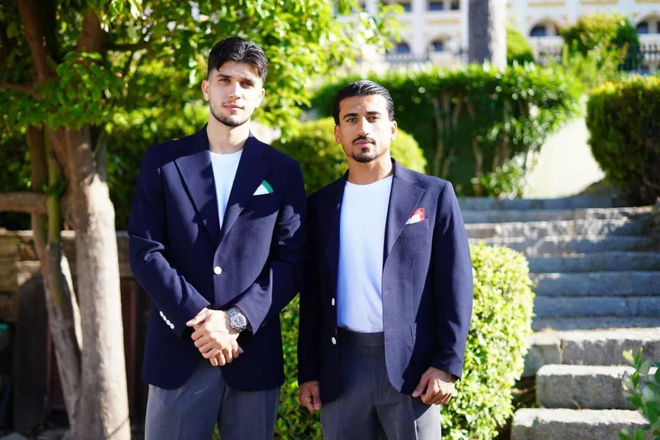 اعضای تیم ملی فوتبال ایران پیش از عزیمت به مکزیک