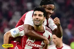 حضور مهدی طارمی در فهرست المپیاکوس برای دیدار جام حذفی مقابل هلاس