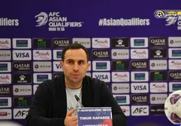 سرمربی ازبکستان: به دنبال گرفتن امتیاز از ایران هستیم