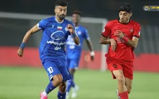 تصویر خبر گل اول استقلال به تراکتور