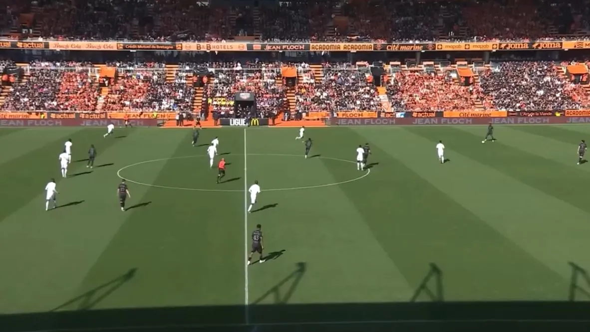 خلاصه بازی لوریان 1 - پاریس اف سی 1

