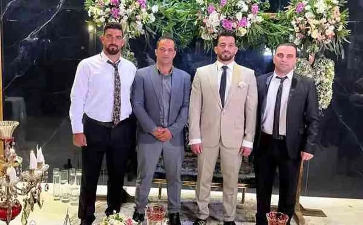 ازدواج حسن یزدانی؛ رقص مازندرانی و شاباش در جشن قهرمان کشتی