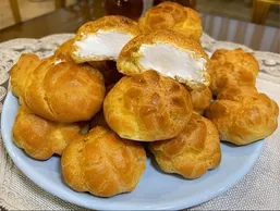 طرز تهیه نون خامه ای سنتی به سبک قنادی | دستور خانگی و راحت