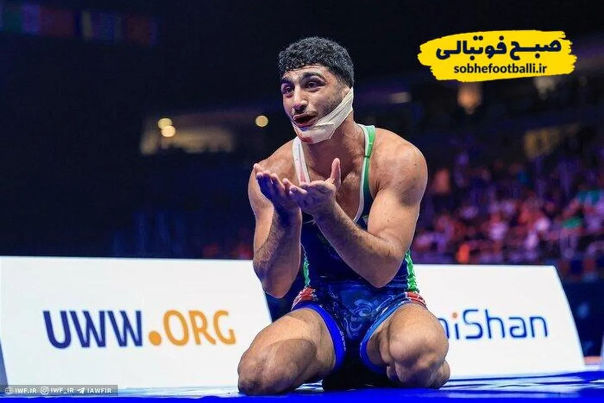 دانیال سهرابی، مدال برنز گرفت و پاداش طلای جهانی را دریافت کرد!