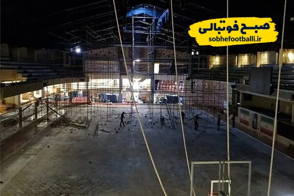 برخورد موشک با خانه کشتی ایران