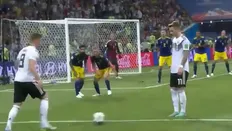 ضربه ایستگاهی بی نظیر تونی کروس در جام جهانی