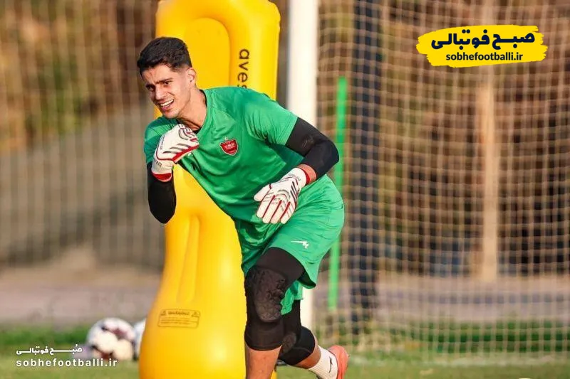 اولین بازی سنگربان پرسپولیس مقابل تیم سابق!