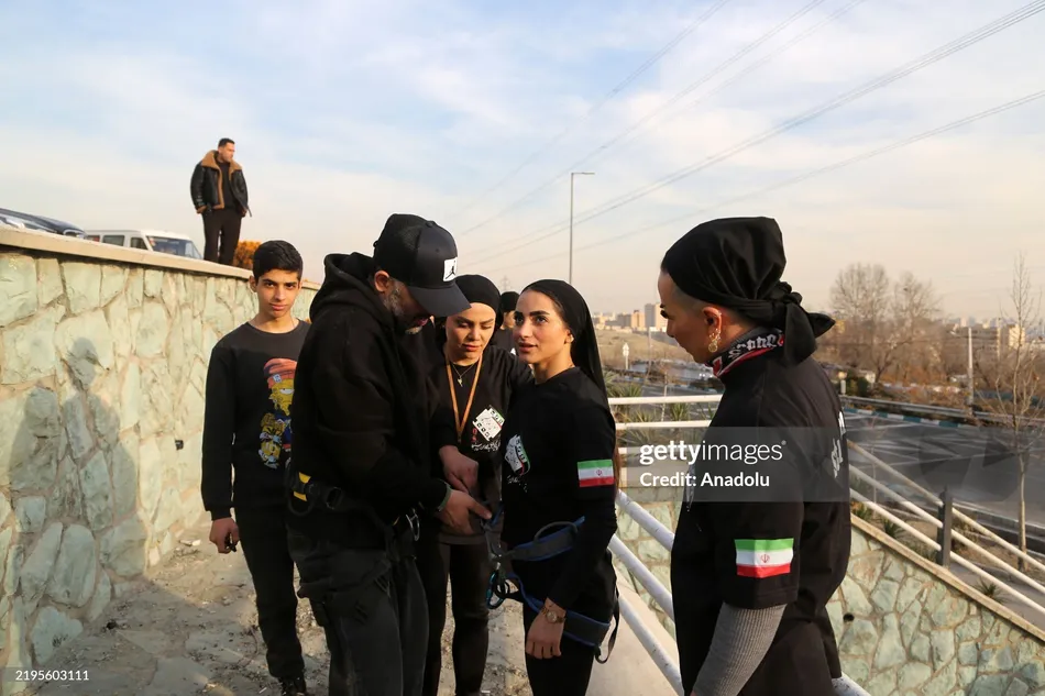 تصاویر دیدنی از دختران بدلکار ایرانی