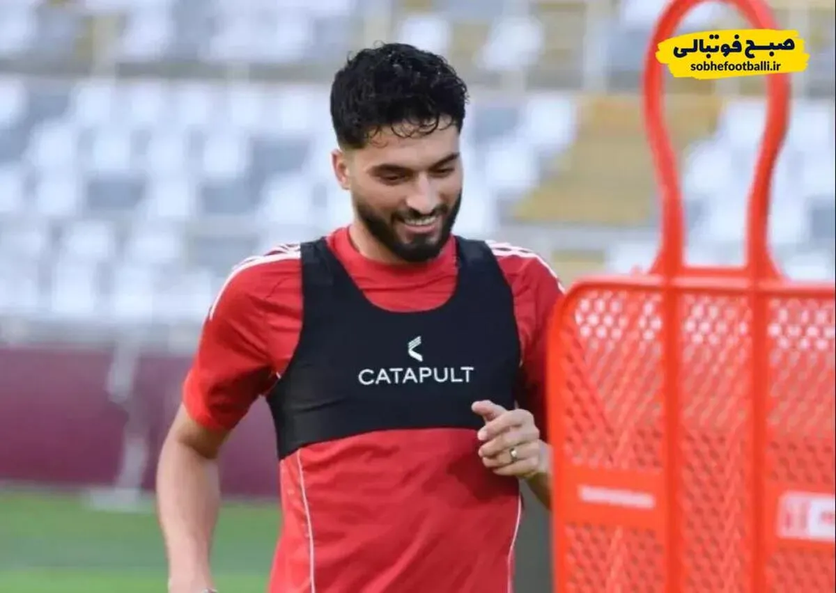 نامه رسمی پرسپولیس برای جذب محمد قربانی