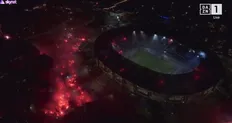 تصویر خبر آتش&zwnj;بازی دیدنی هواداران ناپولی خواب را از چشم شهر گرفت