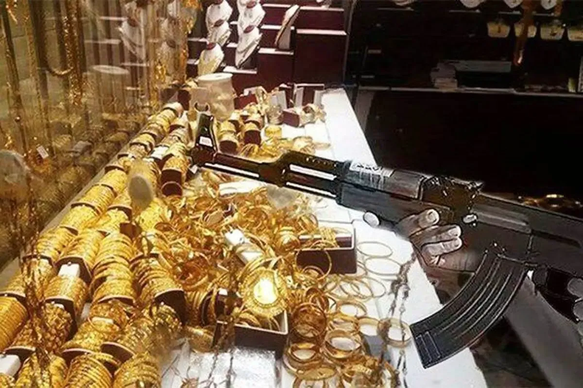 سرقت از طلافروشی در اندرزگو