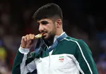 فیلم کامل کشتی سعید اسماعیلی مقابل خالماخانوف از ازبکستان | نابغه شکست‌ناپذیر طلا را بر گردن آویخت