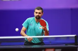 برد نوشاد عالمیان در مسابقات جهانی تنیس روی میز