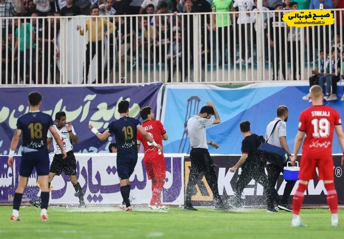 کاپیتان چادرملو: هواداران پرسپولیس فحاشی کردند، امتیاز را از ما کم کردند!