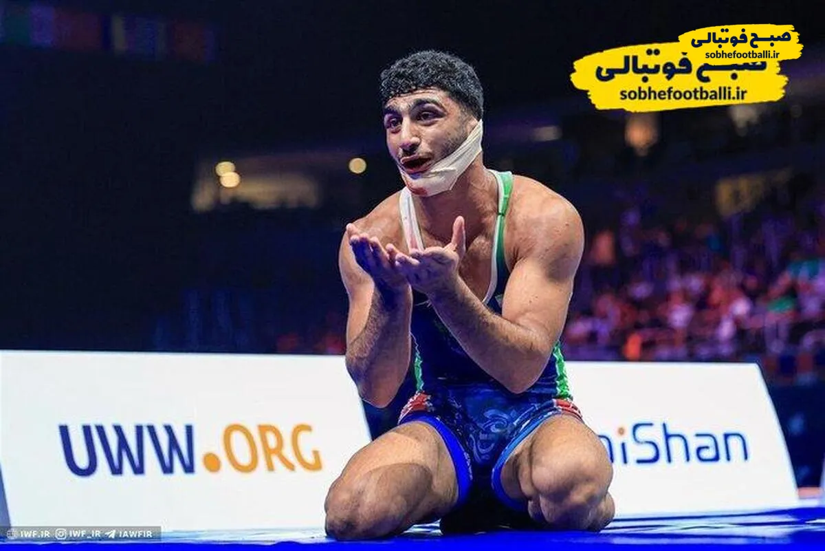 دانیال سهرابی، مدال برنز گرفت و پاداش طلای جهانی را دریافت کرد!