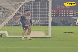 سبایوس دروازه&zwnj;بان شد؛ تمرین متفاوت کهکشانی&zwnj;ها قبل از دربی!