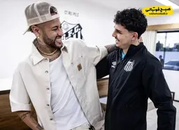 دیدار احساسی؛ نیمار دوباره بعد ۱۳ سال ماتئوس را در سانتوس ملاقات کرد