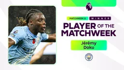 جرمی دوکو بازیکن هفته یازدهم لیگ برتر شد؛ بال می&zwnj;زند تا منچستر سیتی را به صدر نزدیک&zwnj;تر کند