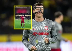 لواندوفسکی، کاپیتان تیم ملی لهستان در کنار پست اینستاگرامی روبرت لواندوفسکی به عنوان خداحافظی