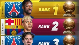 جزئیات عجیب آرای توپ طلای ۲۰۲۵؛ مک&zwnj;تومینای و کوارتسخلیا یک رأی اول، رافینیا صفر رأی اول