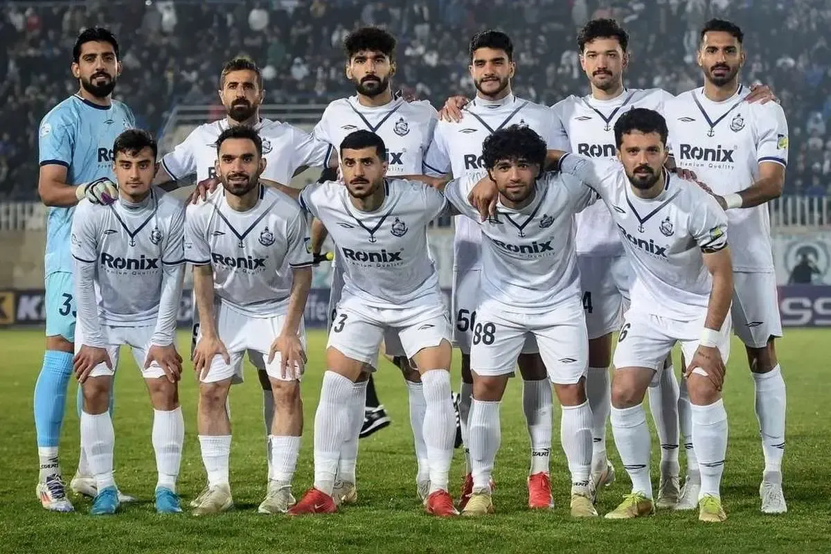 پوستر باشگاه ملوان برای بازی امروز با گل گهر