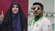 تصویر خبر قهرمان المپیک، مدالش را به سحر امامی تقدیم کرد!