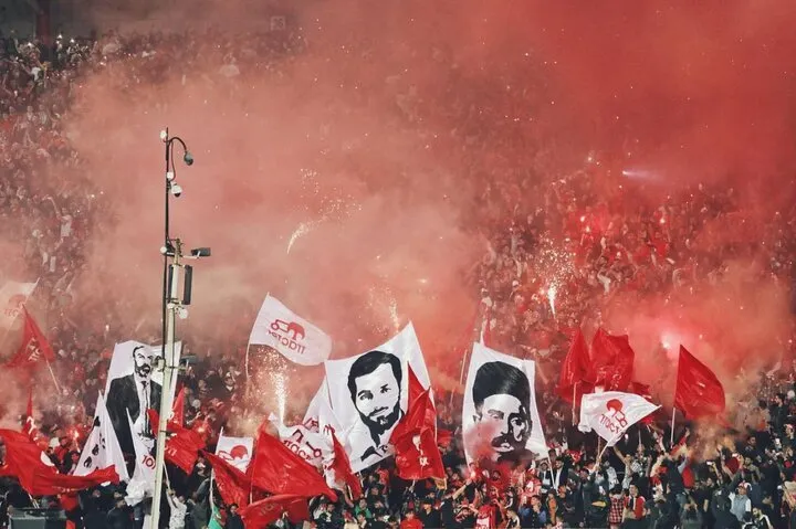 شعارهای توهین&zwnj;آمیز هواداران تراکتور علیه پرسپولیسی&zwnj;ها