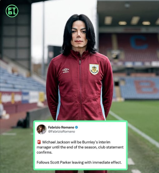 همیشه می‌دانستیم مایکل جکسون زنده است/ ستاره پاپ روی نیمکت برنلی نشست! + عکس