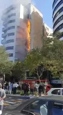 تصویر خبر جزییات آتش&zwnj;سوزی در برج زمرد تبریز + ویدئو