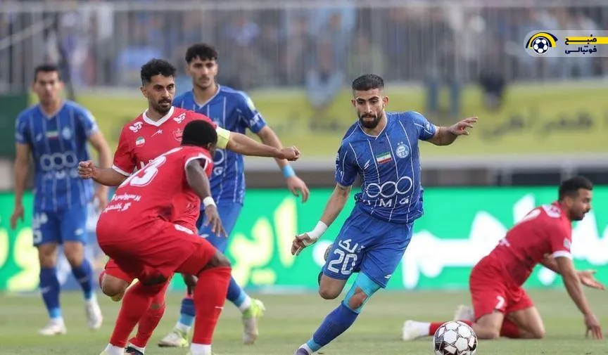 آمار نیمه اول دربی: مالکیت توپ پرسپولیس و شوت&zwnj;های بیشتر استقلال