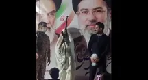 (ویدئو) شلیک هوایی عروس خانم در تجمع شبانه