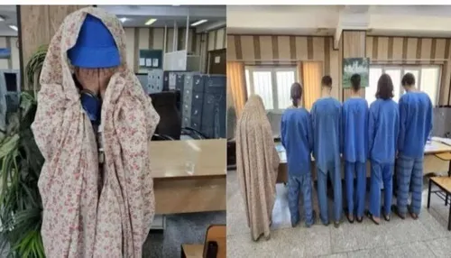 (ویدئو) اولین تصاویر از ۶ متهم پرونده قتل حمیدرضا رجب‌زاده | متهم زن هنگام فرار از کشور دستگیر شد