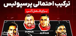 ترکیب احتمالی پرسپولیس در فصل آینده برای قهرمانی لیگ برتر