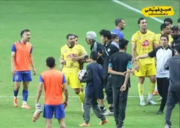 درگیری لفظی و فیزیکی در دیدار استقلال خوزستان &ndash; فجر؛ واکنش رسمی میزبان