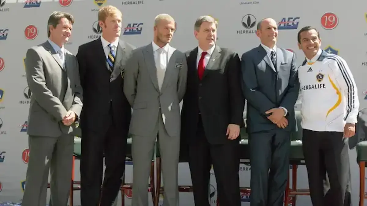 دیوید بکام ستاره پیشین فوتبال انگلیس