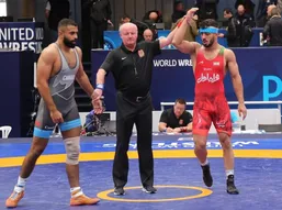 صعود رحمانی، فیروزپور و معصومی به فینال کشتی آزاد قهرمانی آسیا؛ شکست جوان و شاکری در نیمه نهایی